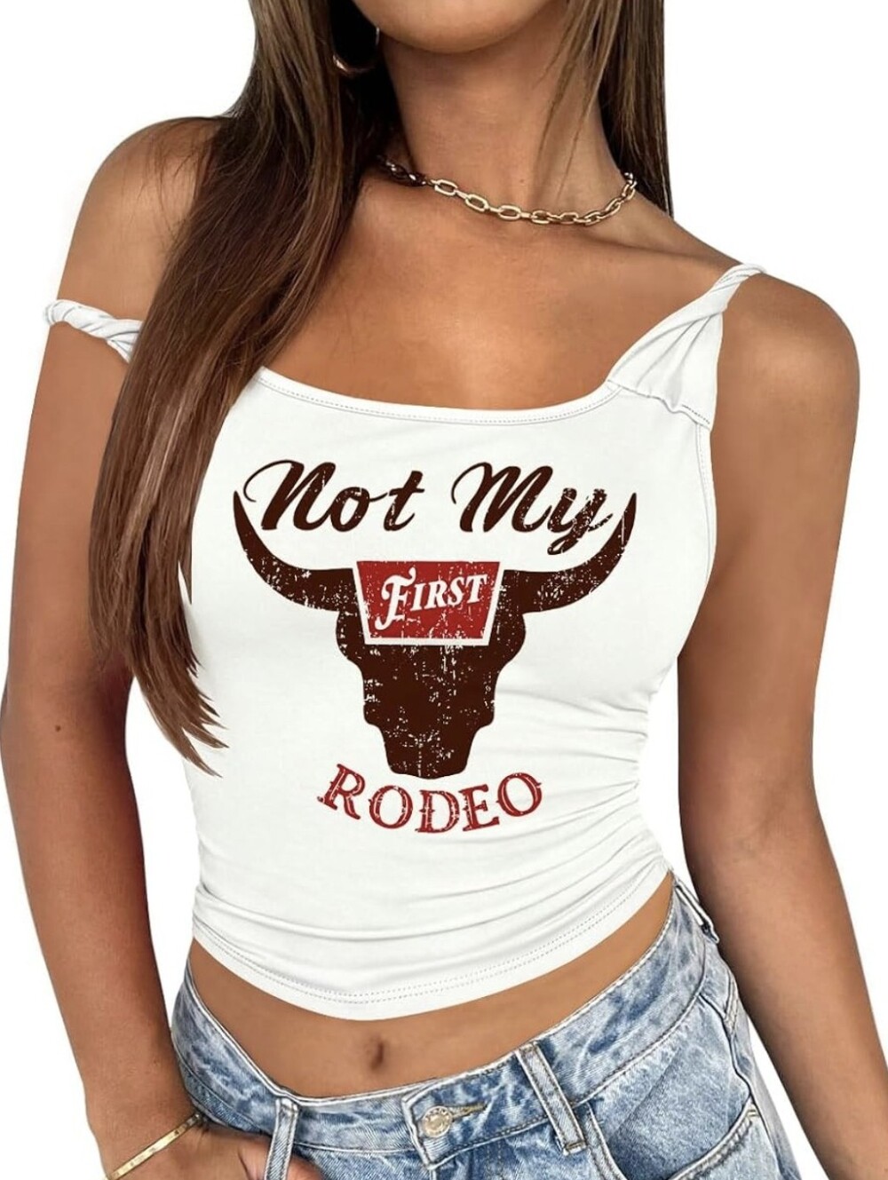 'Not My First Rodeo' Graphic Tank Top